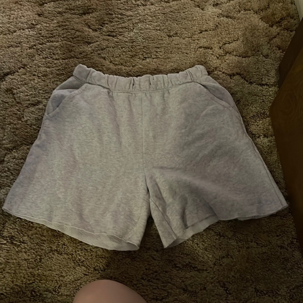 Grey PINK shorts